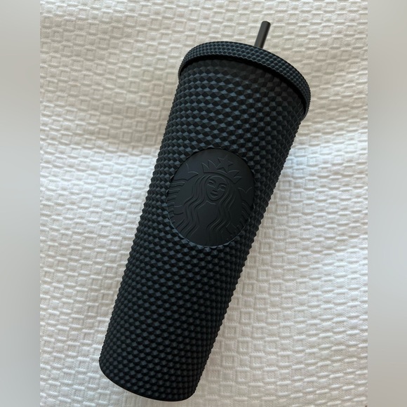 Starbucks New Matte Studded Black Venti Tumbler - Picture 1 of 11